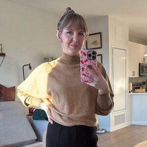 Philosophy women’s  Camel Crewneck Sweater